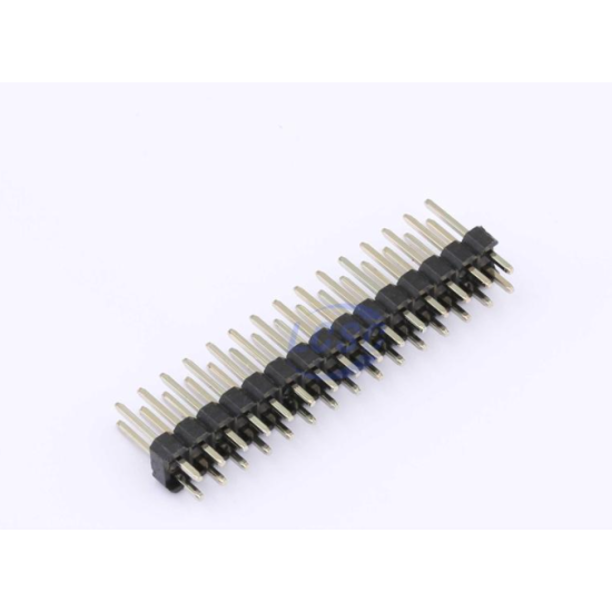 GoldPin Raster 2.54mm 2x15P męska prosta dwurzędowa listwa kołkowa