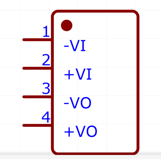 Przetwornica z 5V na 12V B0512S-1W