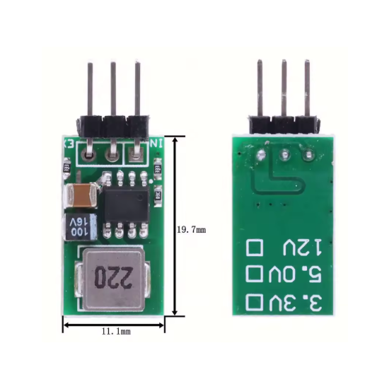 Przetwornica obniżająca Input DC5_5-32V  Output 5V