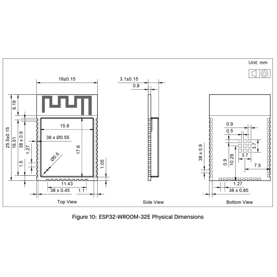 ESPRESSIF ESP32-WROOM-32-N4