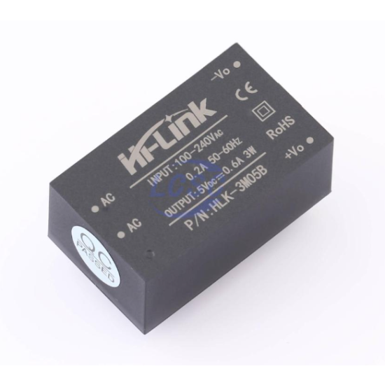 Przetwornica 230V AC na 5V DC HLK-3M05B moc 3W