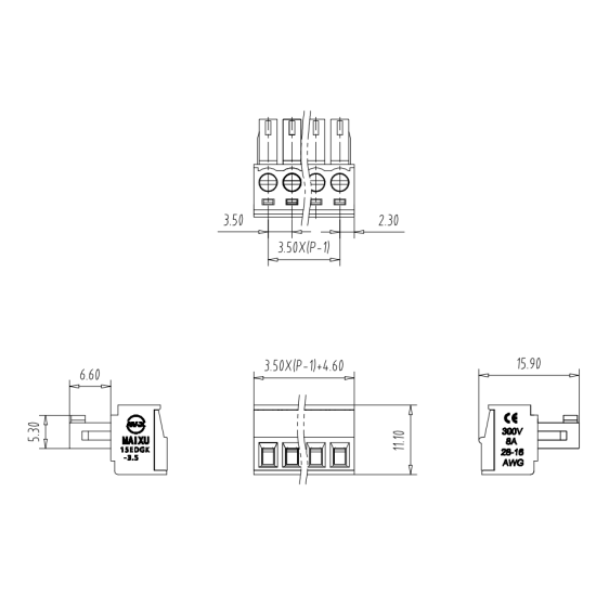 MX15EDGK-3.5-04P-GN01-Cu-Y-A