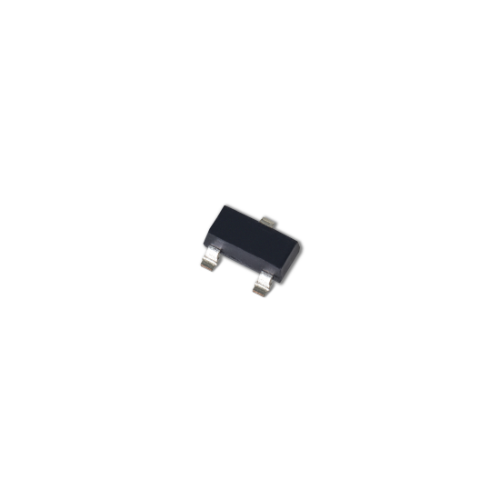 BC857 PNP  bipolarny  45V  0,1A  250mW  SOT23